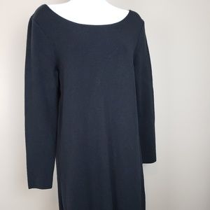 J.Jill Sweater Dress Black size small